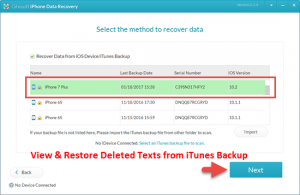 How to Recover Deleted Text Messages on iPhone (iOS 14 Supported)